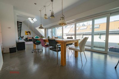 Über den Dächern von Wien: Luxuriöses Loft-Penthouse auf 2 Ebenen + 2 Terrassen!