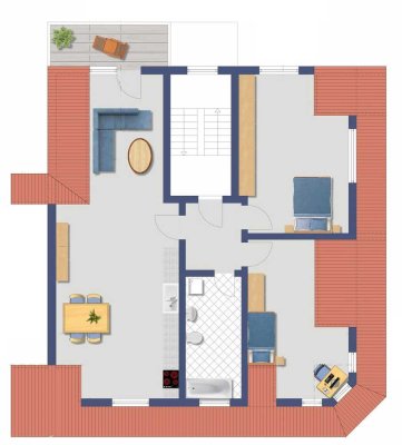 4 Zimmer Neubau-Wohnung Wohnraumlüftung-Klimatisiert Nachhaltig