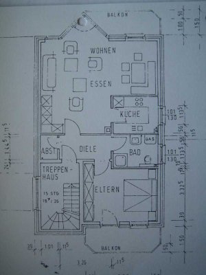 Sonnige 2-Zimmer Wohnung mit 2 Balkonen in Haltern am See
