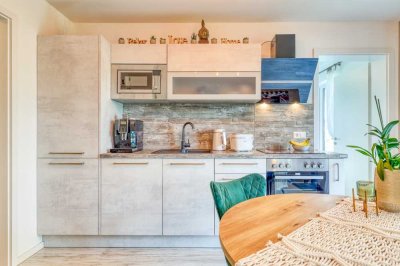 NEUBAUSTANDARD: Hochwertige 2-Zimmer-Wohnung mit großem Garten fußläufig vom Epplesee