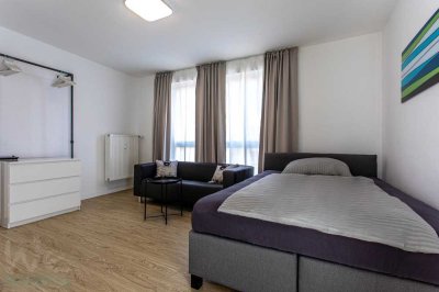Ab Mitte Juli - sonniges und großes 1-Zimmer-Apartment mit Balkon - top Lage im Frankfurter Westend