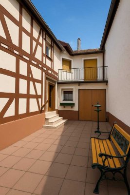 � Charmantes Fachwerkhaus in zentraler Lage von Ostheim