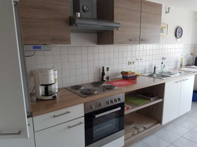 Ruhige Wohnung im Dachgeschoß mit großem Balkon.