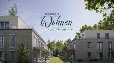 Neubau-Erdgeschosswohnung mit EBK am Schützenplatz.