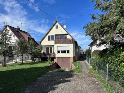 Einfamilienhaus mit großem Sonnengarten in herrlich ruhiger Lage