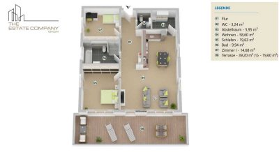 Penthouse der Extraklasse – stilvoll wohnen über den Dächern von Godshorn