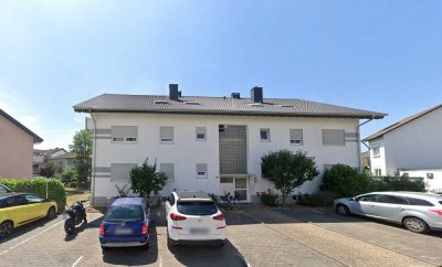 Geschmackvolle 3-Raum-Erdgeschosswohnung mit Balkon in Sandhausen