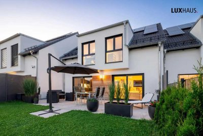 LUXHAUS Reihenhaus 137m² WF plus Keller alles individuell planbar Schlüsselfertig 100% Wohlfühlklima