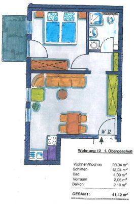 + + + 2,0-Zimmerwohnung mit Balkon! als solides Rediteobjekt mit Steigerungspotential + + +
