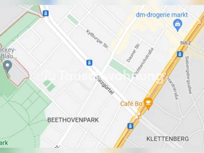 Tauschwohnung: 2 Zimmer Altbauperle in Sülz, Suche: 3 - 4 Zimmer im Westenn