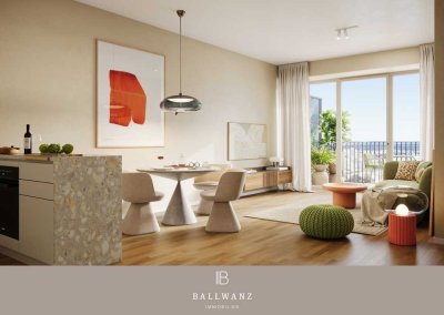 Kompakte und gemütlich – Moderne 1-Zimmer-Wohnung in visionärem Quartier