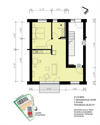 2 Zimmer-Neubauwohnung in Heide