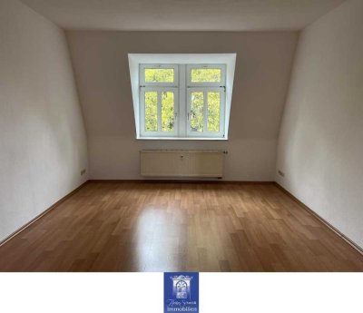 Pirna! Individuelle Dachgeschosswohnung mit Balkon und Tageslichtbad!