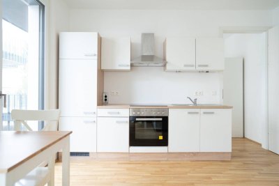 DIREKT BEI DER ALTEN DONAU - NEUBAU - BALKON - KÜCHE - U1!