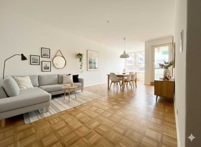 Bezugsfertige 2-Zimmerwohnung mit BLK und Parkett!