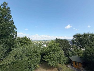 Wunderschöne Wohnung in Wiesbadener Stadtvilla mit Fernblick über den Kurpark und Taunus