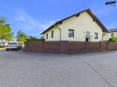 Großzügiges Haus mit ruhigem Eckgrundstück in attraktiver Lage Oberwaltersdorf !