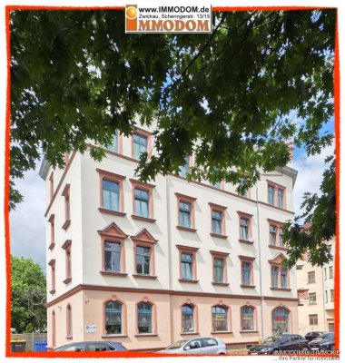 3-Zimmer-Dachgeschoss-Wohnung in Zwickaus Nordvorstadt zu vermieten!