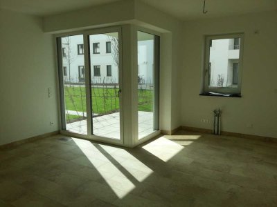 CANDIS GÄRTEN - hochwertige 2-Zimmerwohnung "'Südwest Ausrichtung" mit Terrasse, Garten, EBK, TG
