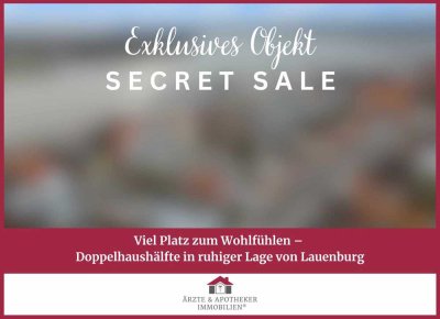 Viel Platz zum Wohlfühlen – Doppelhaushälfte in ruhiger Lage von Lauenburg