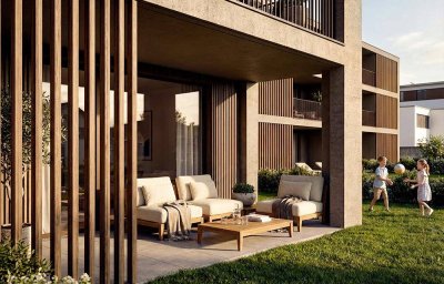 Rundum im eigenen Grün: 4-Zimmer Gartenwohnung (Top A02)