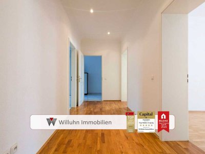 *** BEZUGSFREI *** Wunderschöne 2RW mit Balkon und EBK in Gohlis - Hochparterre - Parkett - Denkmal!
