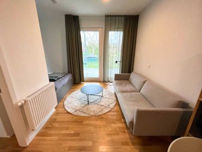 Möblierte 1-Zimmer-Wohnung mit EBK und BALKON in Lokstedt