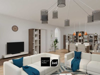 ++Sonnenuntergänge inklusive: 3-Zimmer-Wohnung mit großem Balkon, Garage++