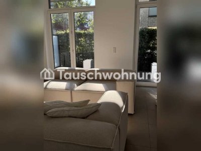 Tauschwohnung: 3-Zimmer-Wohnung in Winterhude mit Stellplatz + 30qm Terasse