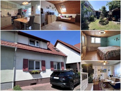 Gemütliches Reihenendhaus geteilt nach WEG mit Garten und Stellplatz