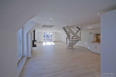 Lichtdurchflutete Maisonette-Dachgeschosswohnung mit ca. 120 m² in der Innenstadt von Wildeshausen