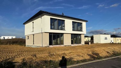 Doppelhaushälfte mit 500 m² Garten und traumhaftem Weitblick
