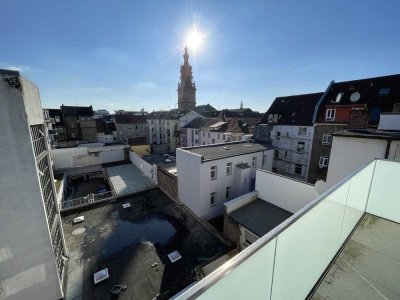 Neubau! Moderne 4-Zimmer-Maisonettewohnung im 4. Obergeschoss in den Mannheimer-Quadraten