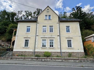 Ruhig gelegene 4-Zimmer-Wohnung mit Elbblick, Balkon und Garten