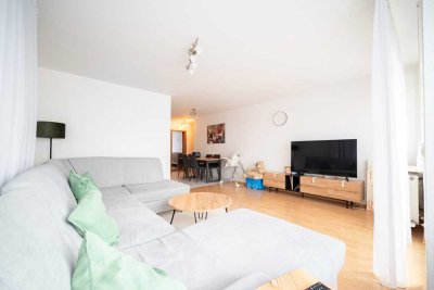 Helle und schöne 3 Zimmer-Wohnung mit Balkon und Garage!!!