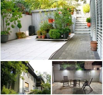 Köln, mitten drin - trotzdem absolut ruhig | außergewöhnliche 3-Zimmer Wohnung, ca. 100 m² |  große