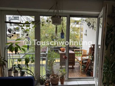 Tauschwohnung: 2 ZKB, Balkon, TG-Stellplatz gegen 3-4 ZKB Balkon/Garten