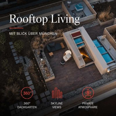 Sky-Loft mit Dachterrasse in der KUPA