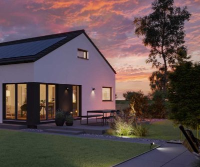 Wohnen ohne Schwellen: 3-Zimmer-Bungalow mit optimiertem Grundriss.