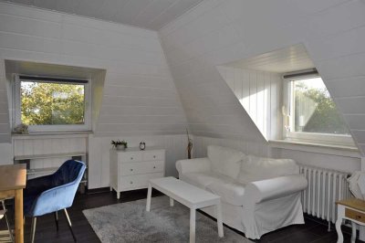 Gemütlich unterm Dach! Hübsches 1-R.-Appartement Nähe Klinikum - direkt am Haumannplatz