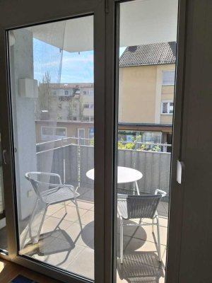 Möblierte 1-Zimmer-Wohnung in Konstanz mit Balkon incl.  TG-Stellplatz