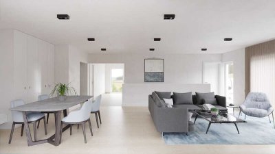 Erstbezug! Exklusive 2-Zimmerwohnung mit Gartenanteil und 2 Stellplätzen in Weingarten