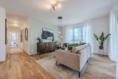 Exklusive 3-Zimmer-Erdgeschosswohnung in Rheinlage von Mainz-Weisenau