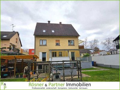 *Freistehendes und sehr gepflegtes 1-3 Familienhaus in gesuchter Wohnlage von Hanau Groß-Auheim*