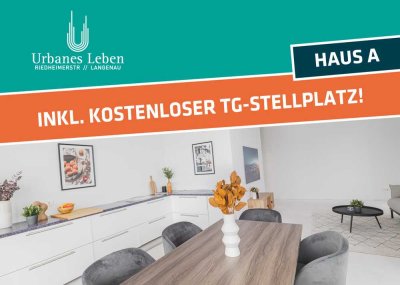 HELLE 2-ZIMMER WOHNUNG IM 2. OG – URBANES LEBEN LANGENAU - A10