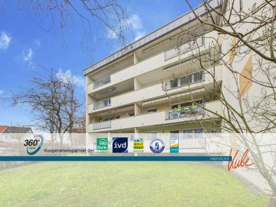 IMMO KUBE! Sanierte 3 Zimmerwohnung mit Stellplatz, Loggia und EBK in Nbg.-Großreuth bei Schweinau