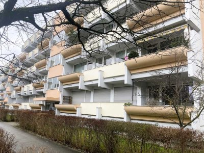 Vermietete 2-Zimmer-Wohnung mit großem Westbalkon in Gilching!