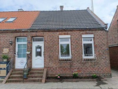 Hübsche Werfthaushälfte zu vermieten, ideal für 2 Personen
