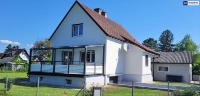 Charmantes energietechnisch saniertes Einfamilienhaus mit Garten - in bester Grazer Wohngegend zu mieten - 4 Zimmer, Küche und 2 Garagenplätzen - in 8041 Liebenau