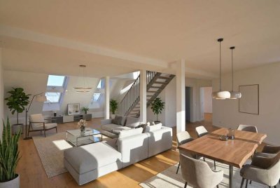 Elegante Maisonette-Wohnung im Herzen von München